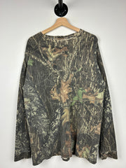 Vintage Jerzees Real Tree Camo Pocket Long Sleeve