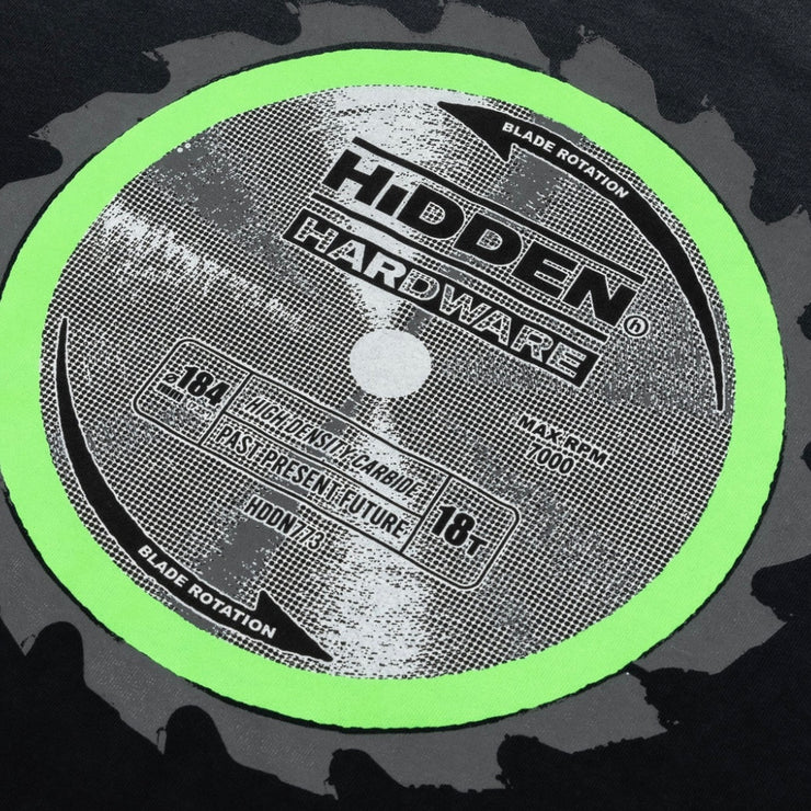 Hidden NY Rotating Blade Washed Black Tee
