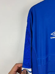 Vintage 90s Umbro Blue Soccer Jersey