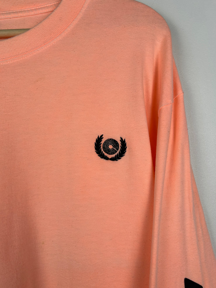 Adidas Yeezy Calabasas Neon Orange Long Sleeve