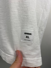Supreme FW15 Warp Logo White Tee