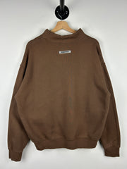 Fear Of God Essentials Rain Drum Brown Mockneck Crewneck