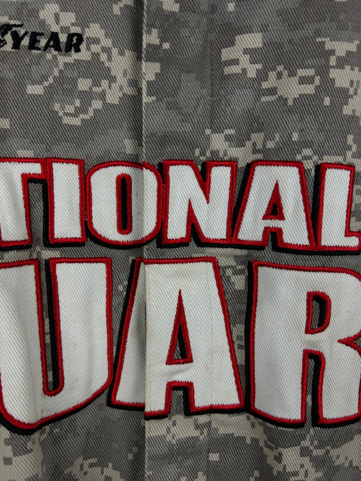 Vintage Nascar Chase Dale Jr National Guard Digital Camo Racing Jacket