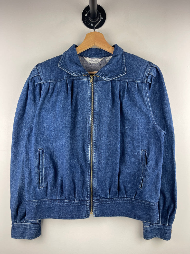 Vintage Country Players Golf Blue Denim Harrington Women’s Jacket