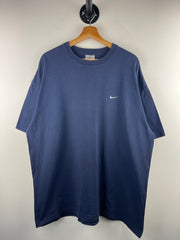 Vintage Nike Mini Swoosh Navy Tee