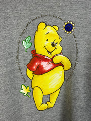 Vintage 90's Winnie The Pooh Grey Crewneck