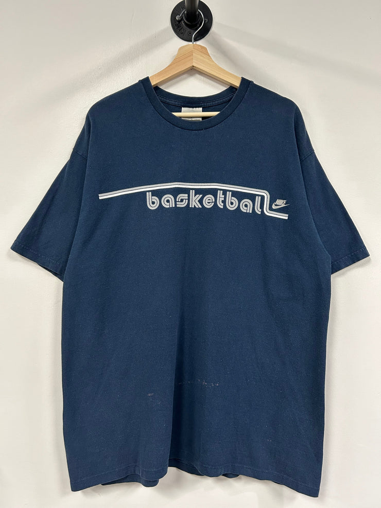 Vintage Nike Basketball Navy Tee