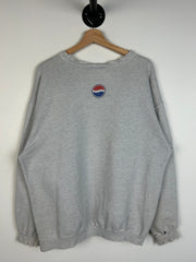 Vintage Pepsi The Joy Distressed Grey Crewneck