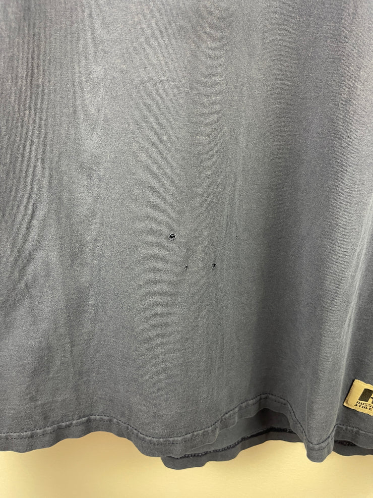 Vintage Russell Athletic Pro Cotton Blank Navy Tee