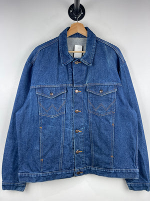 Vintage 90s Wrangler Blue Denim Jacket