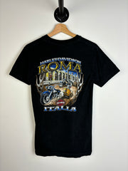 Vintage Harley Davidson Italia Black Tee