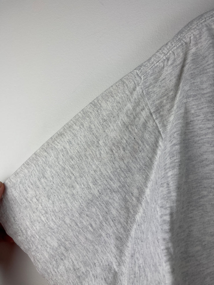 Vintage 90s Nascar Dale Earnhardt From Start To Finish Grey Tee