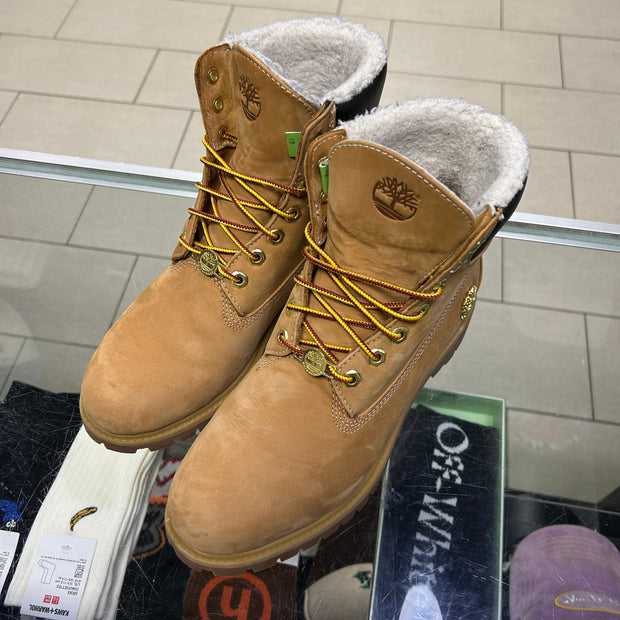 Timberland 6" Premium Warm Fur Wheat Boot