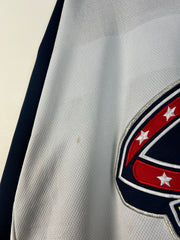 Vintage 90's Pro Player Columbus Blue Jackets White Hockey Jersey