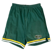 Vintage 90s NFL Green Bay Packers Embroidered Green Shorts