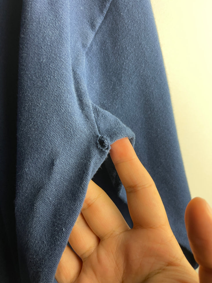 Vintage 90s Mazda Navy Mockneck Long Sleeve
