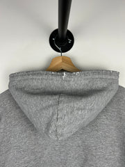 Vintage Nike Michigan Embroidered Thrashed Grey Hoodie
