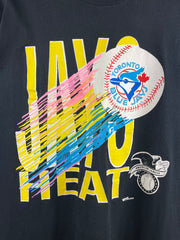 Vintage 90s MLB Toronto Blue Jays Heat Black Tee
