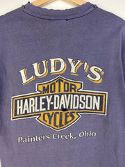 Vintage 1996 Harley Davidson Ludy's Purple Tee