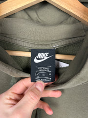 Nike Spellout Swoosh Olive Hoodie