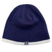 Vintage Adidas Embroidered Navy & White Beanie