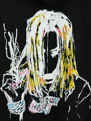 Revenge Lil Durk Painting Black Hoodie