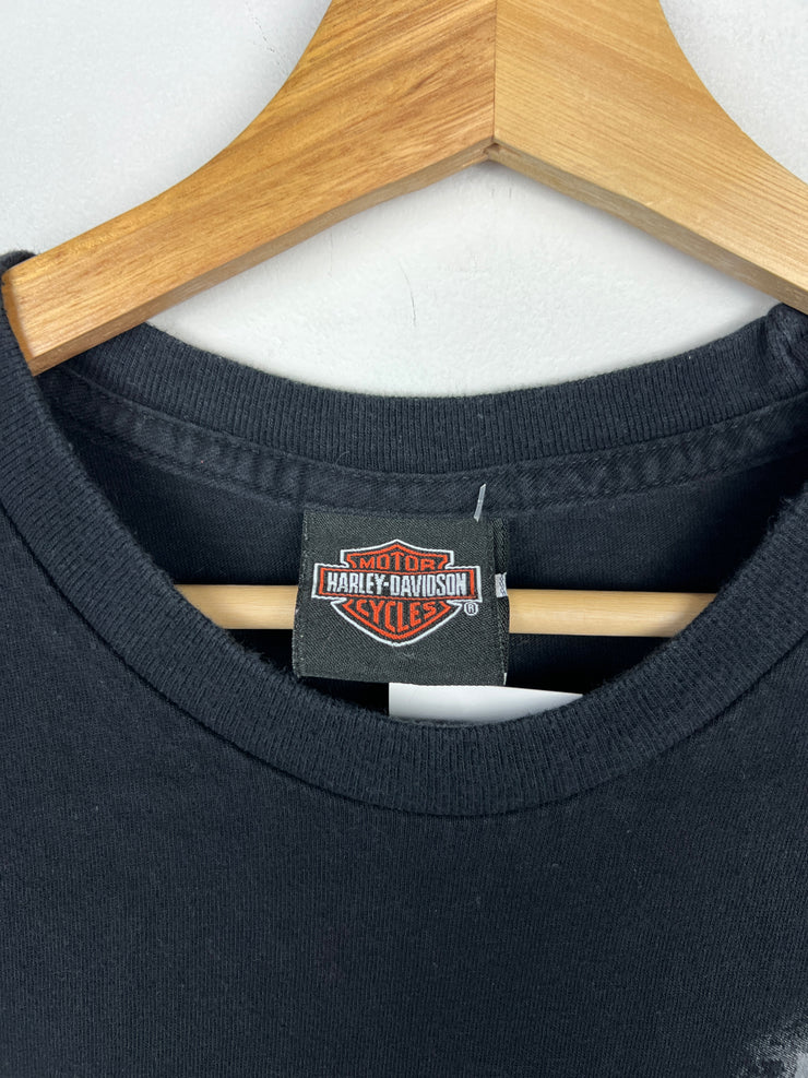 Vintage Harley Davidson Owen Sound Black Tee