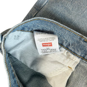Vintage Wrangler Light Wash Blue Denim Shorts