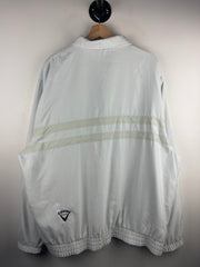 Vintage Callaway Golf White Pullover Quarter Zip Windbreaker