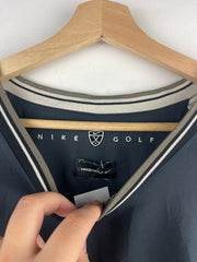 Vintage Nike Golf Swoosh Black Pullover Windbreaker