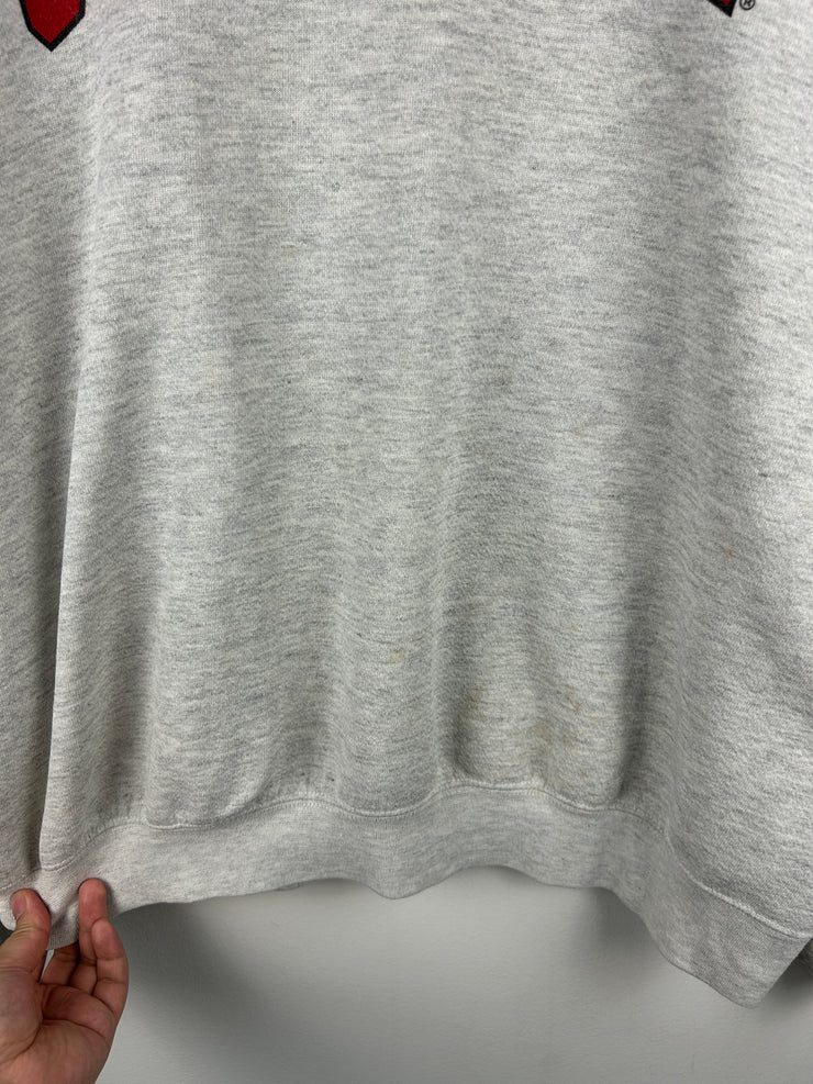 Vintage 90s Lee Heavyweight Ohio State Grey Crewneck