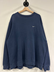 Vintage Nike Mini Swoosh Navy Crewneck