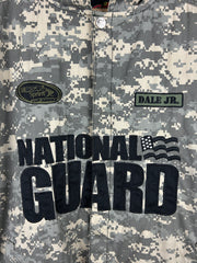 Vintage Nascar Chase Dale Jr National Guard Digital Camo Racing Jacket