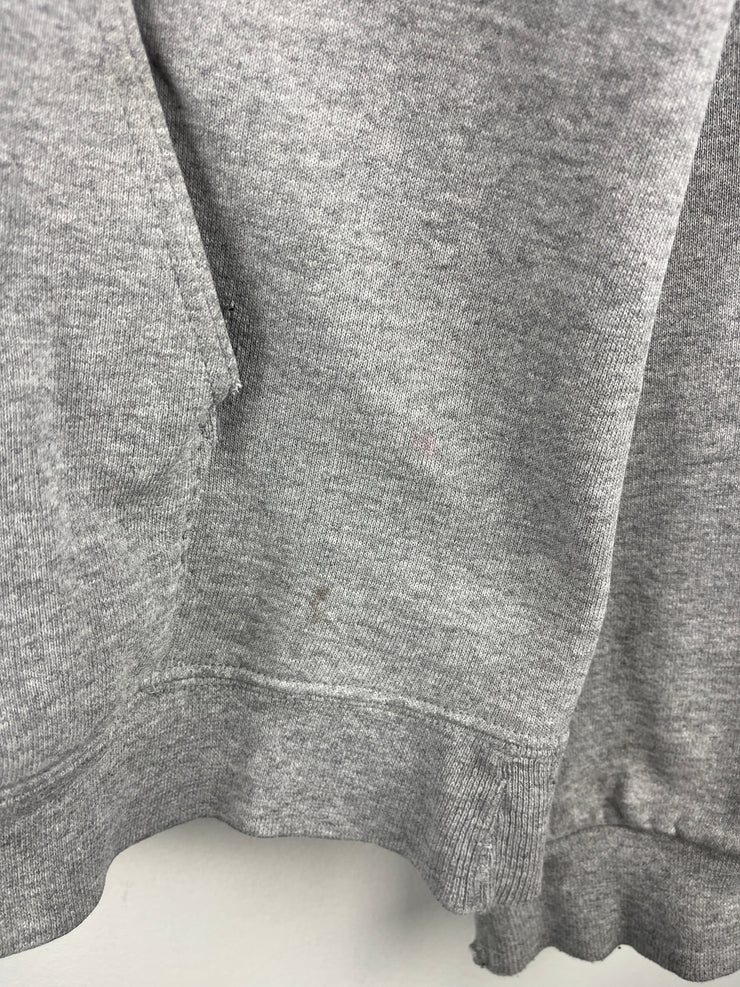 Vintage 90s Nike Middle Swoosh Grey Hoodie