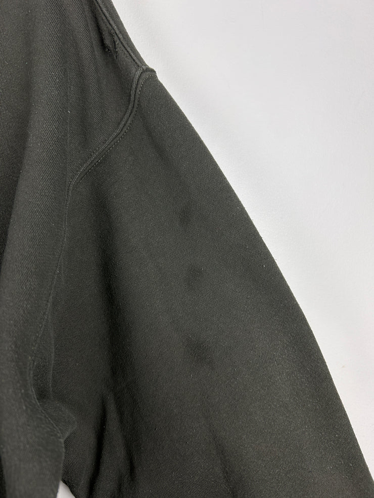 Fear Of God Essentials Off Black Relaxed Crewneck