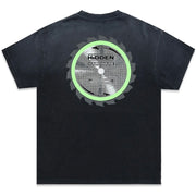 Hidden NY Rotating Blade Washed Black Tee