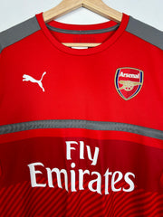 Vintage Puma Arsenal Red Soccer Jersey