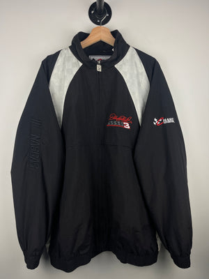 Vintage 90s Nascar Chase Dale Earnhardt Black Windbreaker