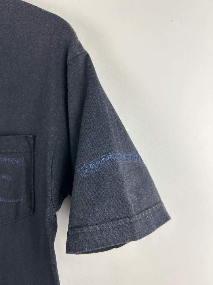 Chrome Hearts United Arrows Dagger Black Tee