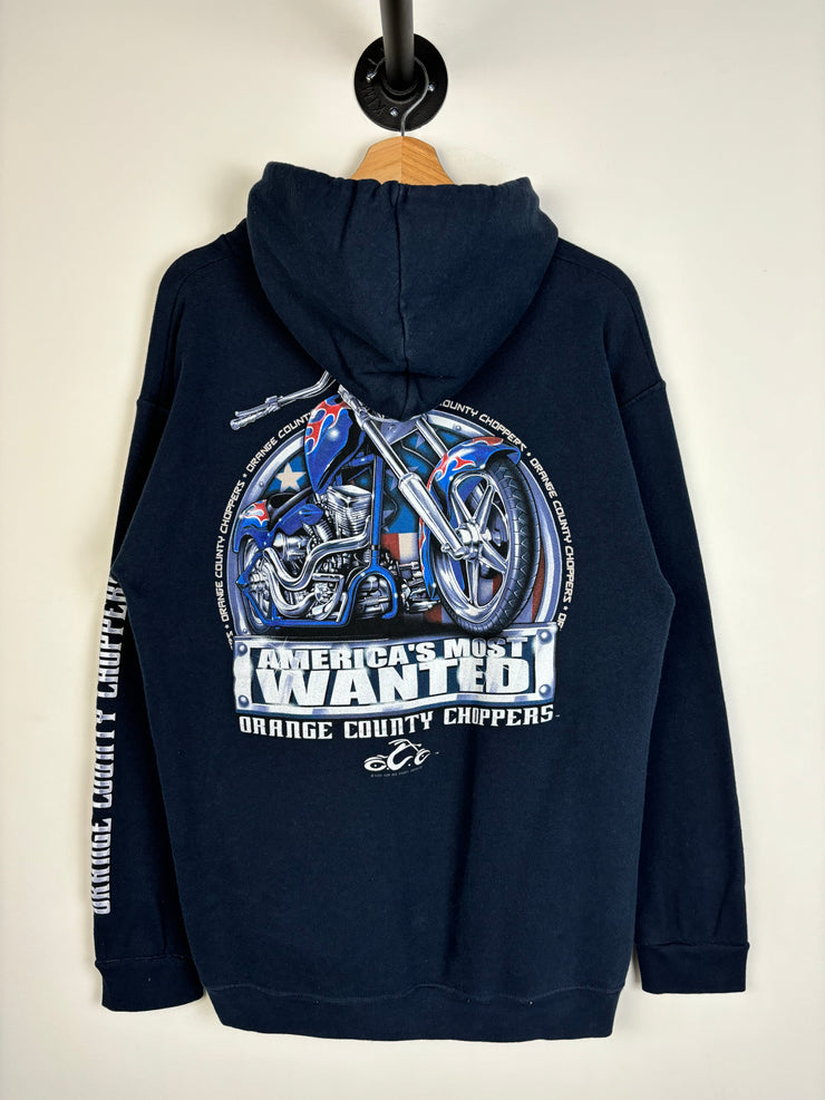 Vintage Y2K Orange County Choppers Navy Hoodie