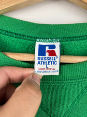 Vintage 90s NFL Russell Athletic Philadelphia Eagles Pro Line Kelly Green Crewneck