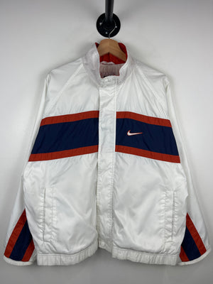 Vintage 90s Nike Air White & Navy Windbreaker