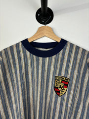 Vintage 90's Porsche Striped Tee