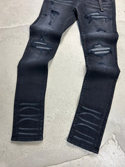 Amiri MX1 Iridecent Black Jeans