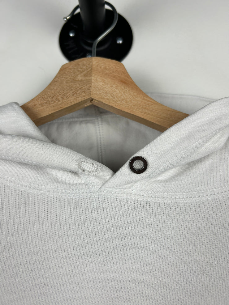 OVO Owl Embroidered White Hoodie