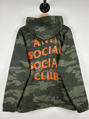 Anti Social Social Club Camo Pullover Anorak Windbreaker