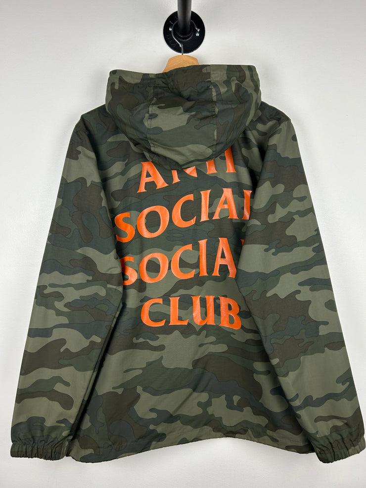 Anti Social Social Club Camo Pullover Anorak Windbreaker
