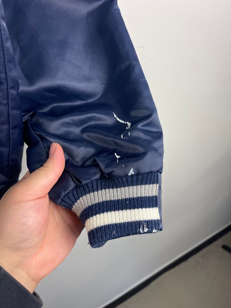 Vintage NFL Dallas Cowboys Navy & Grey Reversible Hooded Jacket
