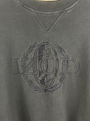 Vintage 90s Izod Golf Embroidered Tonal Navy Crewneck