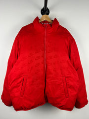Supreme X Nike SS21 Red Reversible Puffer Jacket